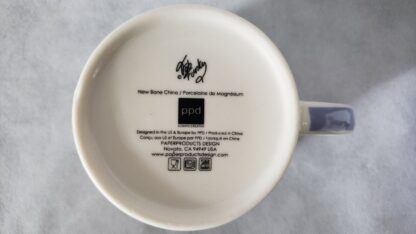 Basset Hounds Funny Scooter Dogs Porcelain Coffee Tea Mug Fab-Funky Art Print - Image 16