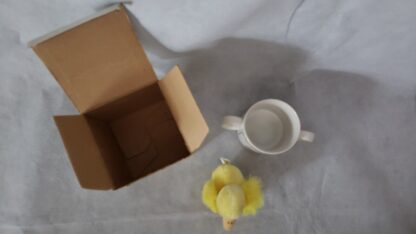 Toddler MCM Ceramic Mother Goose Vintage Mug Baby First Two Handled Drinking Cup - Image 13