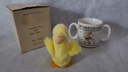Toddler MCM Ceramic Mother Goose Vintage Mug Baby First Two Handled Drinking Cup - Image 15