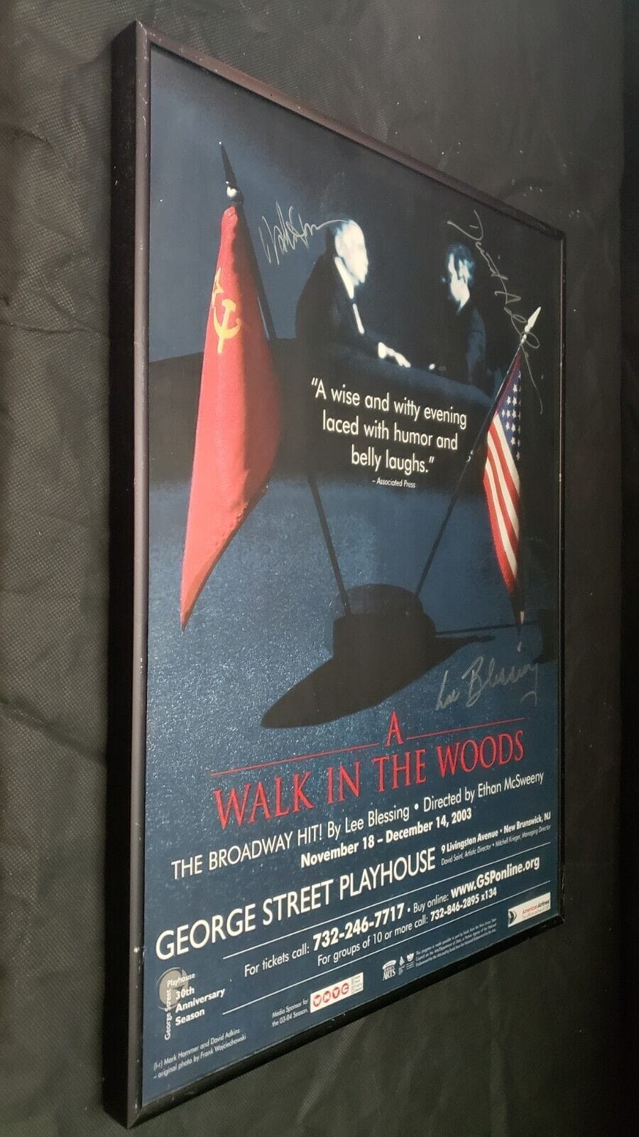 George Street Playhouse New Brunswick NJ Theater Window Lobby Cards Posters - Image 3