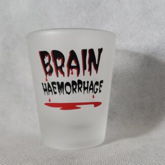 Brain Hemorrhage Frosted Whiskey Shot Glass Mixed Drink Recipe Skansen