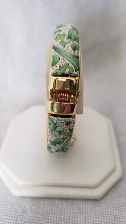 Stauer Florentina Verde Fiori Bangle Bracelet Art Nouveau Fashion Jewelry Set - Image 16