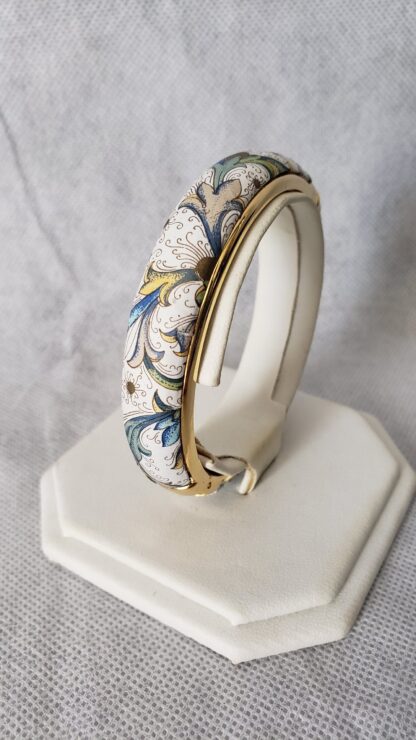 Stauer Florentina Verde Fiori Bangle Bracelet Art Nouveau Fashion Jewelry Set - Image 18