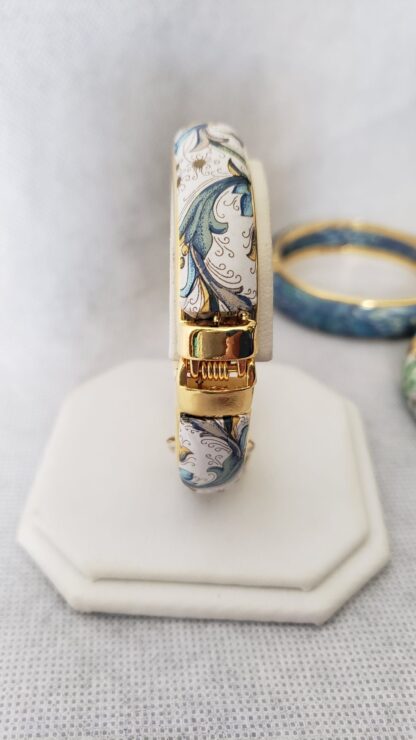 Stauer Florentina Verde Fiori Bangle Bracelet Art Nouveau Fashion Jewelry Set - Image 19