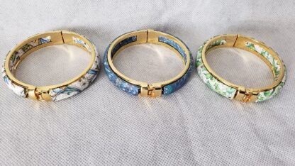 Stauer Florentina Verde Fiori Bangle Bracelet Art Nouveau Fashion Jewelry Set - Image 21