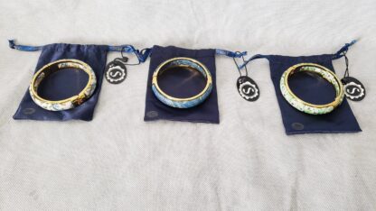 Stauer Florentina Verde Fiori Bangle Bracelet Art Nouveau Fashion Jewelry Set - Image 9
