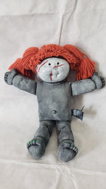 Zombie Baby Girl Art Doll Living Dead Creepy Halloween Cabbage Patch Kids Figure - Image 20