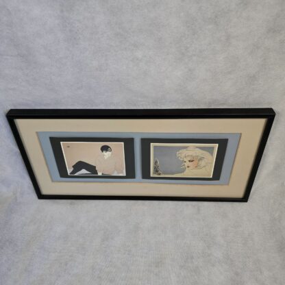 1980s Serigraph Postcard Art Sybil Robert D Blue Touched By Light Manuel Y Nunez - Image 9