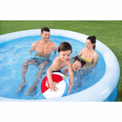 Bestway Fast Set 10’ x 30” Round Inflatable Above-Ground Pool Set & Filter Pump - Image 10