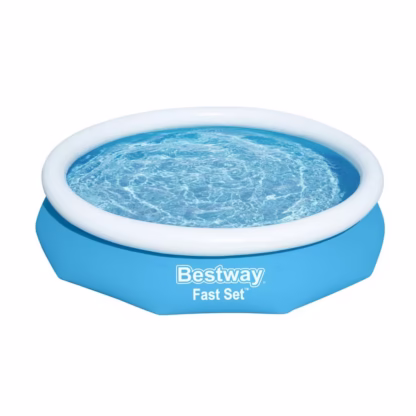 Bestway Fast Set 10’ x 30” Round Inflatable Above-Ground Pool Set & Filter Pump - Image 8