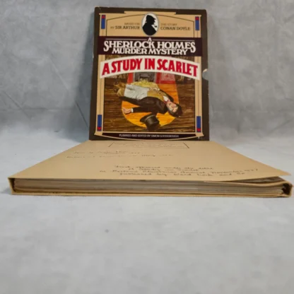 Sherlock Holmes A Study in Scarlet Murder Mystery Case File Memoir Dossier - Image 17