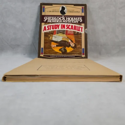 Sherlock Holmes A Study in Scarlet Murder Mystery Case File Memoir Dossier - Image 19