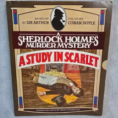 Sherlock Holmes A Study in Scarlet Murder Mystery Case File Memoir Dossier - Image 22