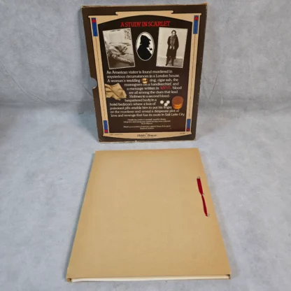 Sherlock Holmes A Study in Scarlet Murder Mystery Case File Memoir Dossier - Image 8