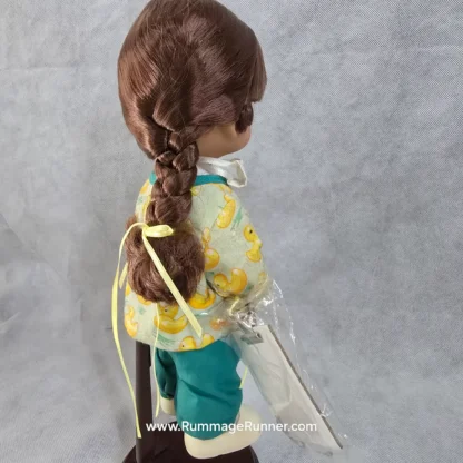 Nurse Tender Loving Care Doll Vinyl Brunette 12" Vintage Precious Moments - Image 14