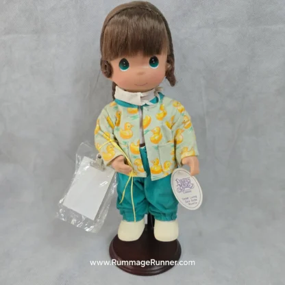 Nurse Tender Loving Care Doll Vinyl Brunette 12" Vintage Precious Moments - Image 16