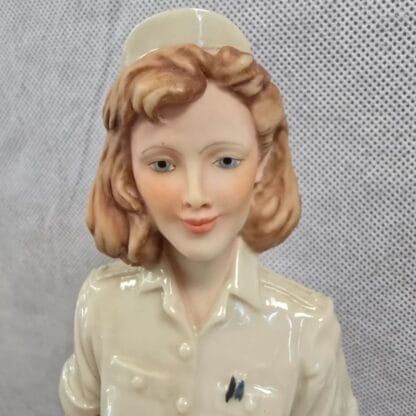 Nurse First Responder Statue Vintage Porcelain Healthcare Sculpture Belcari Capodimonte - Image 20