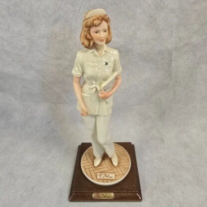Nurse First Responder Statue Vintage Porcelain Healthcare Sculpture Belcari Capodimonte - Image 7