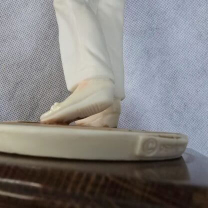 Nurse First Responder Statue Vintage Porcelain Healthcare Sculpture Belcari Capodimonte - Image 6