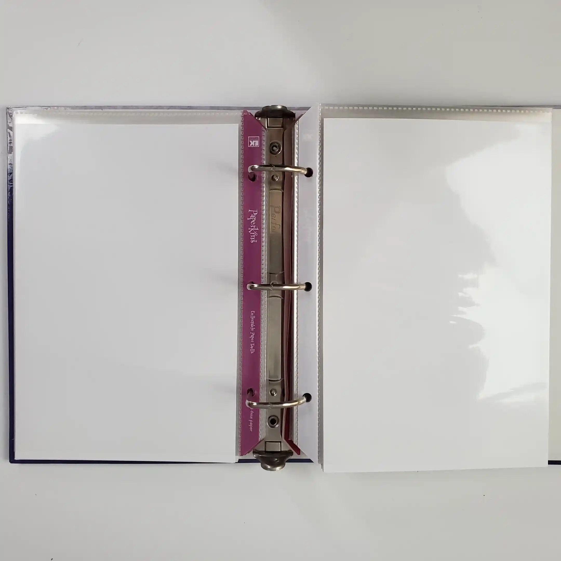 Paperkins Ring Binder Book Mini Paper Dolls EK Success Scrapbook Album Protector - Image 6