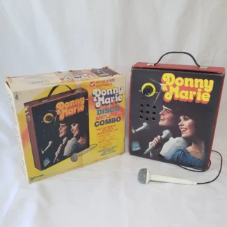 Donny & Marie Osmond Disco Amplifier Combo Vintage Music Karaoke Toy