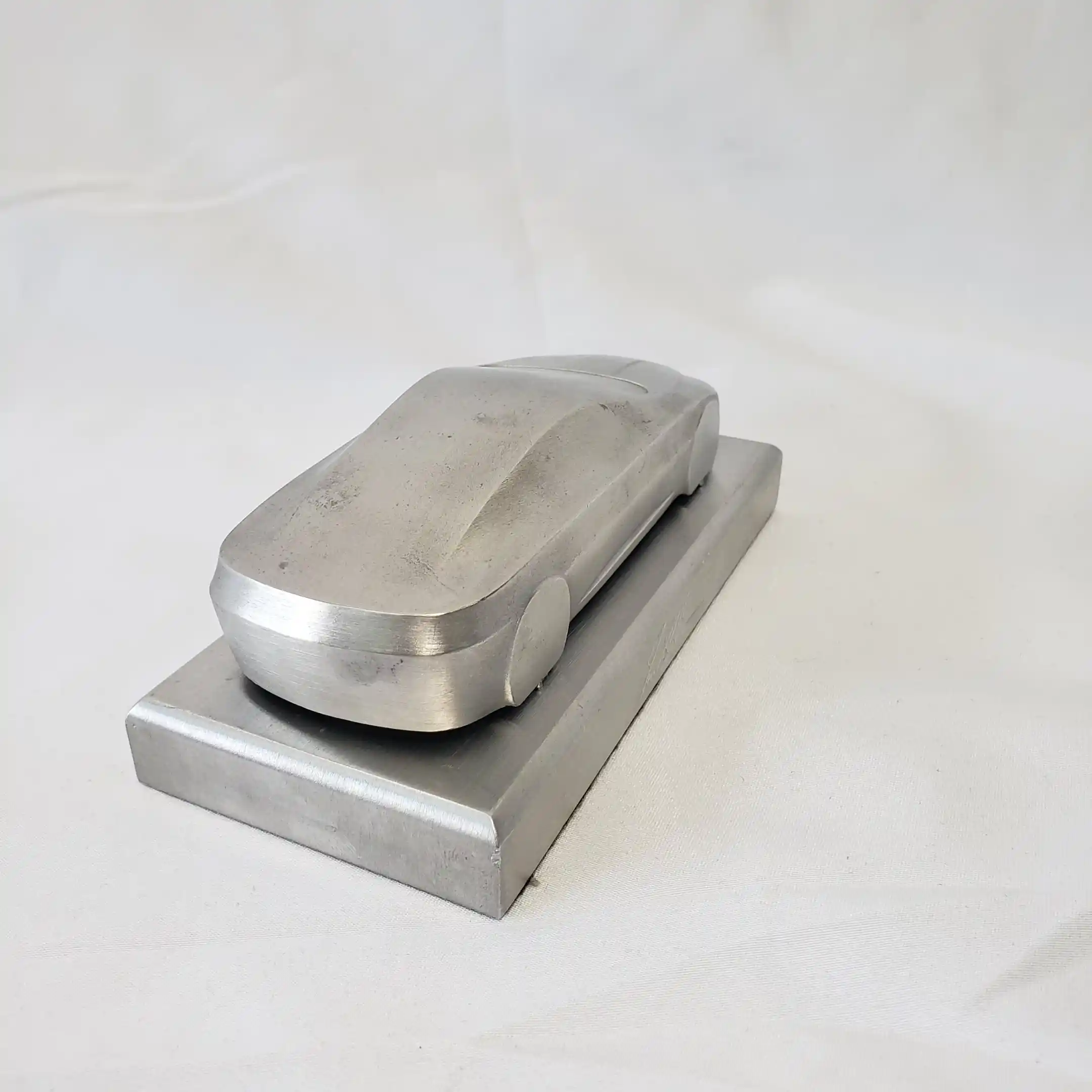 Jaguar XF Aluminum Model Concept Car Art Sculpture Ian Stuart Callum Autograph - Image 5